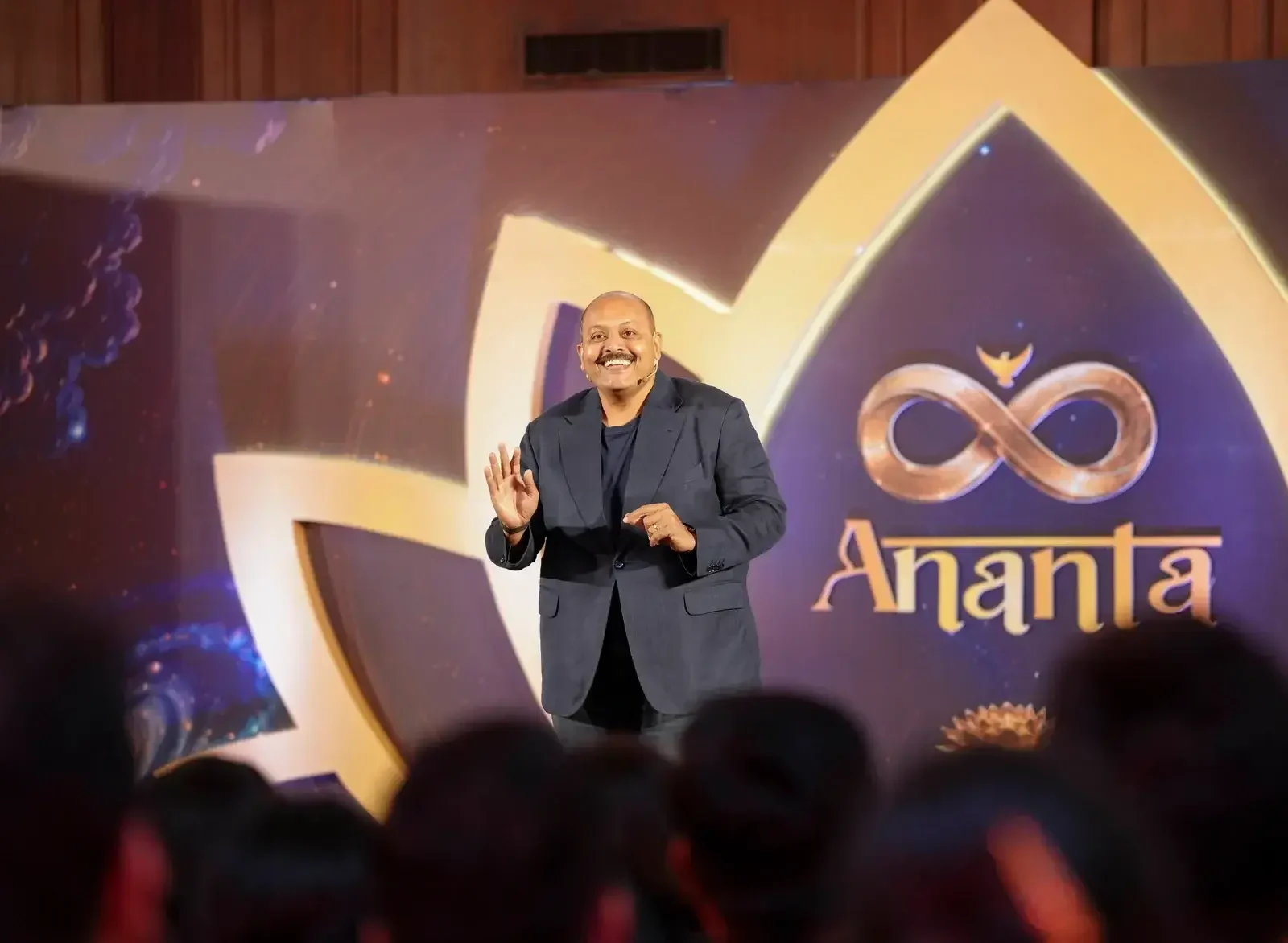 Surendran Jayasekar delivering a keynote